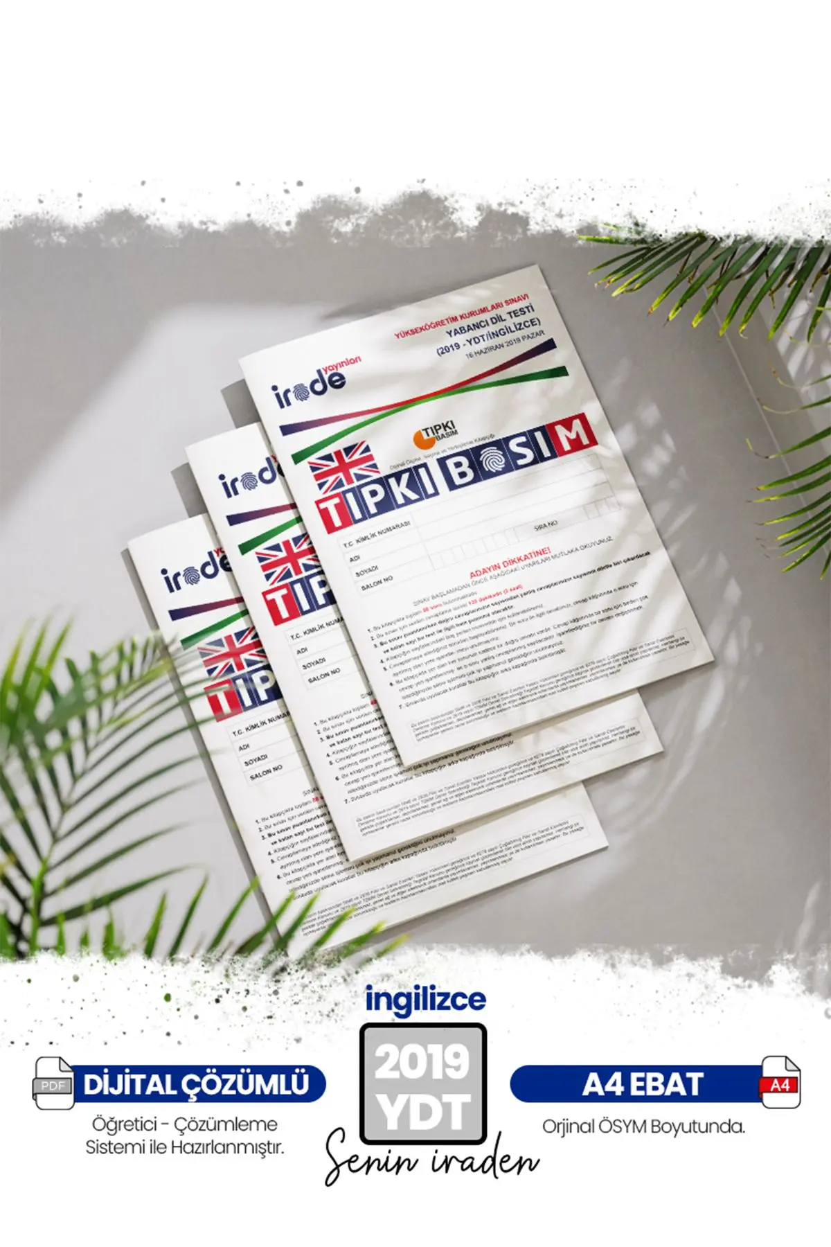Ösym-Yks 2024 Ydt İngilizce Çıkmış Soru Tıpkı Basım Çözümlü Deneme Kitapçığı