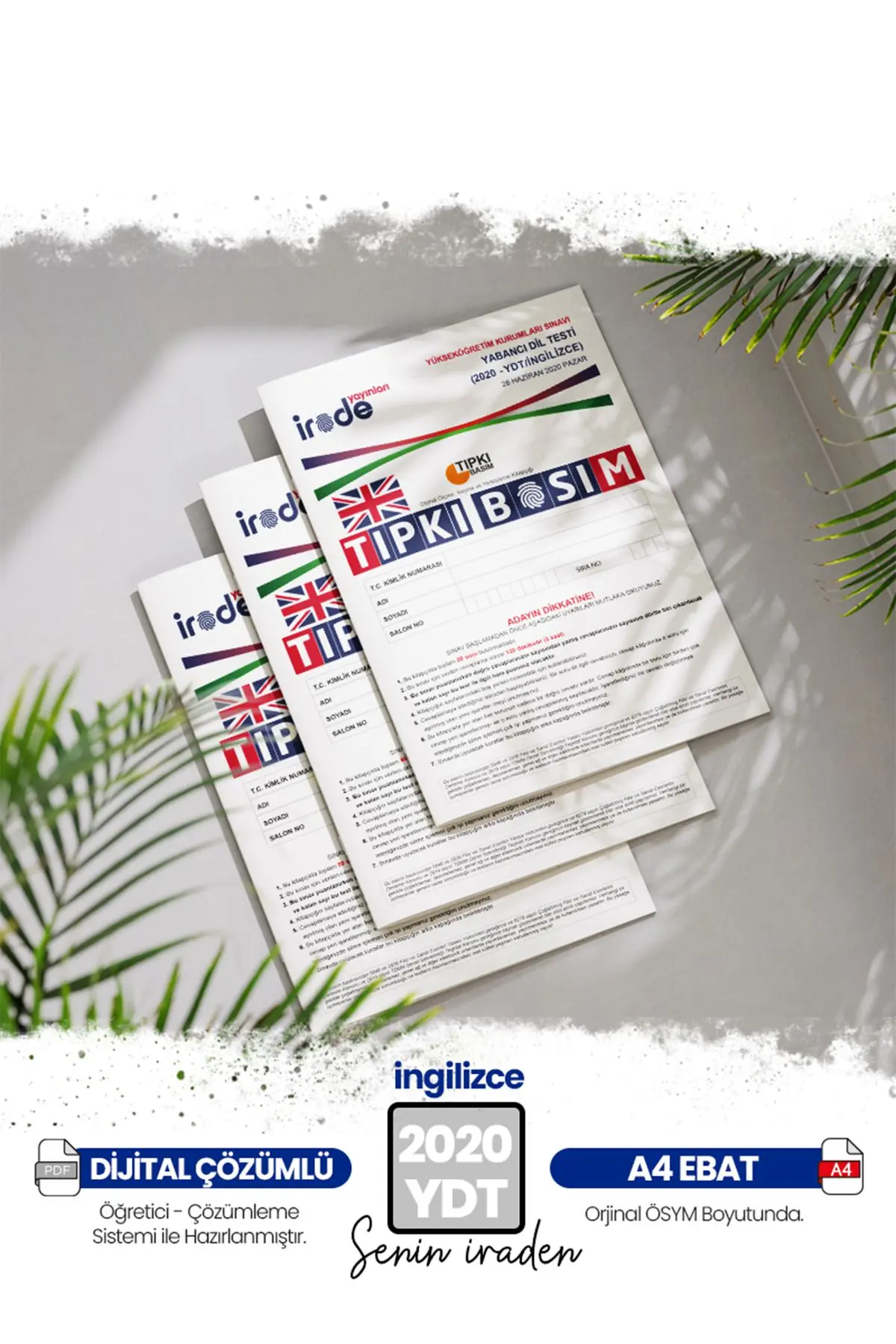 Ösym-Yks 2023 Ydt İngilizce Çıkmış Soru Tıpkı Basım Çözümlü Deneme Kitapçığı